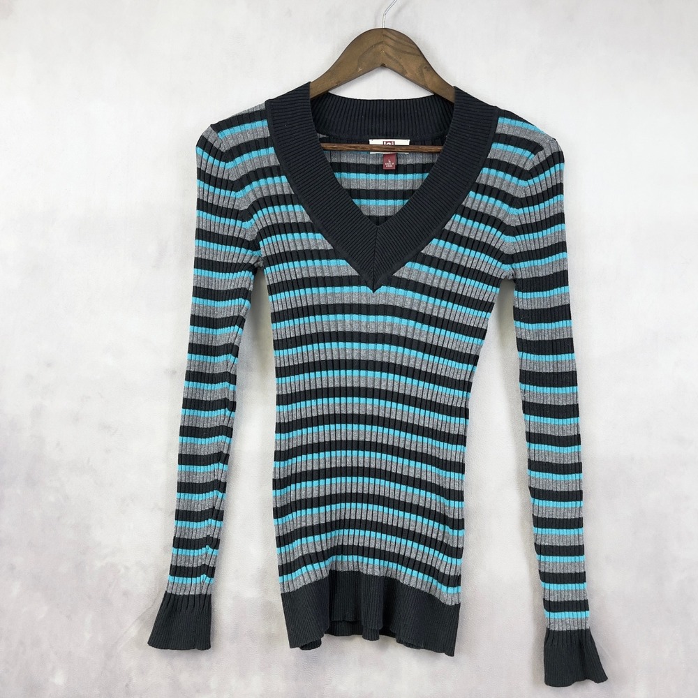 Lei‎ Womens Sweater Large Ribbed Emo Indie Soft Grunge 2000s Elena Gilbert Bella